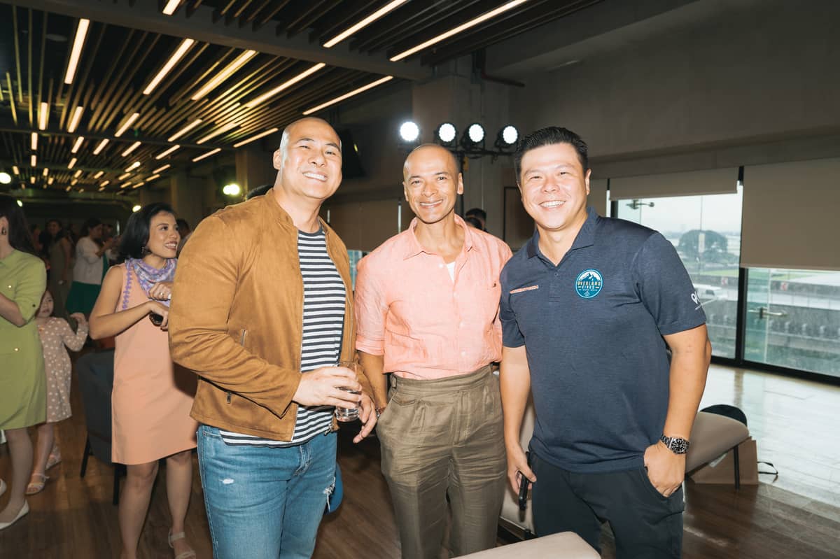 Rovilson Fernandez, Paolo Abiera and Joel Pedro.